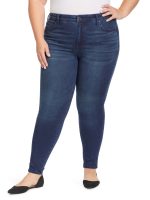 Terra & Sky Women's Plus Size Skinny Jeans, 29” Inseam - Image 7