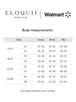 ELOQUII Elements Women's Plus Size Layered Look Shirt and Sweater Dress - Image 5