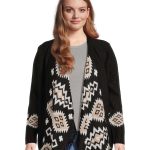 No Boundaries Juniors Plus Size Southwest Patterned Duster Cardigan, Sizes 1X-4X